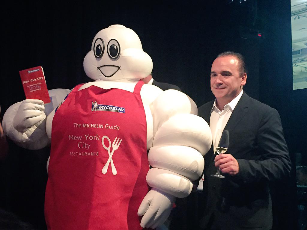 Congratulations to all the @MichelinGuideNY star recipients. It was great to see you all at last night #michelin
