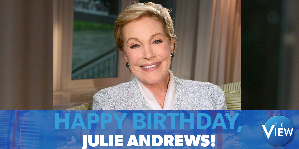 Happy 80th birthday to the legendary Julie Andrews! 