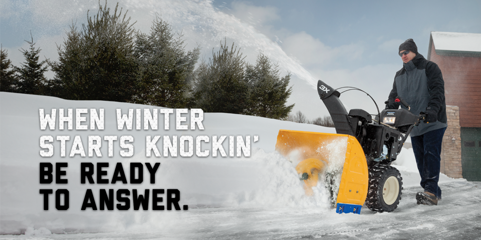 It's officially October. How are you getting ready for this year’s snowfall?