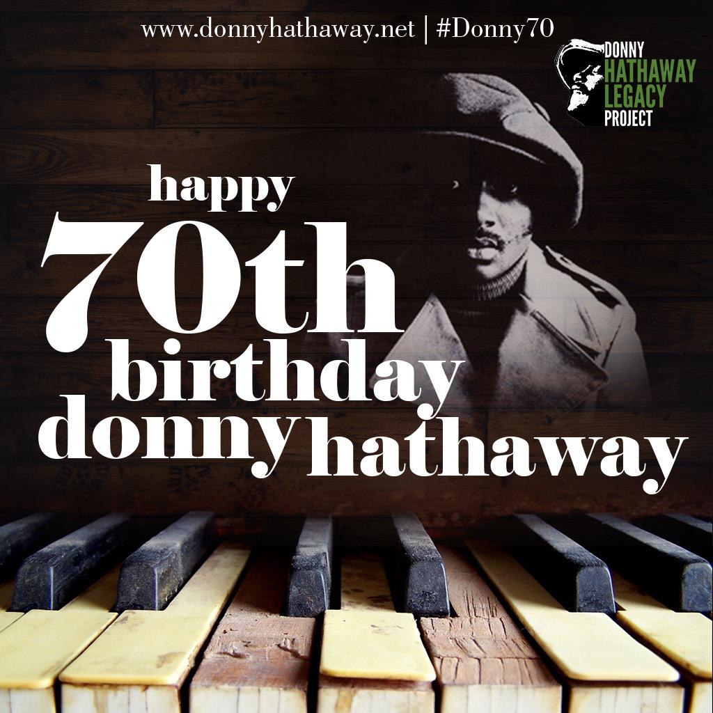 We\re so happy to celebrate Donny Hathaway today   Happy birthday daddy! 