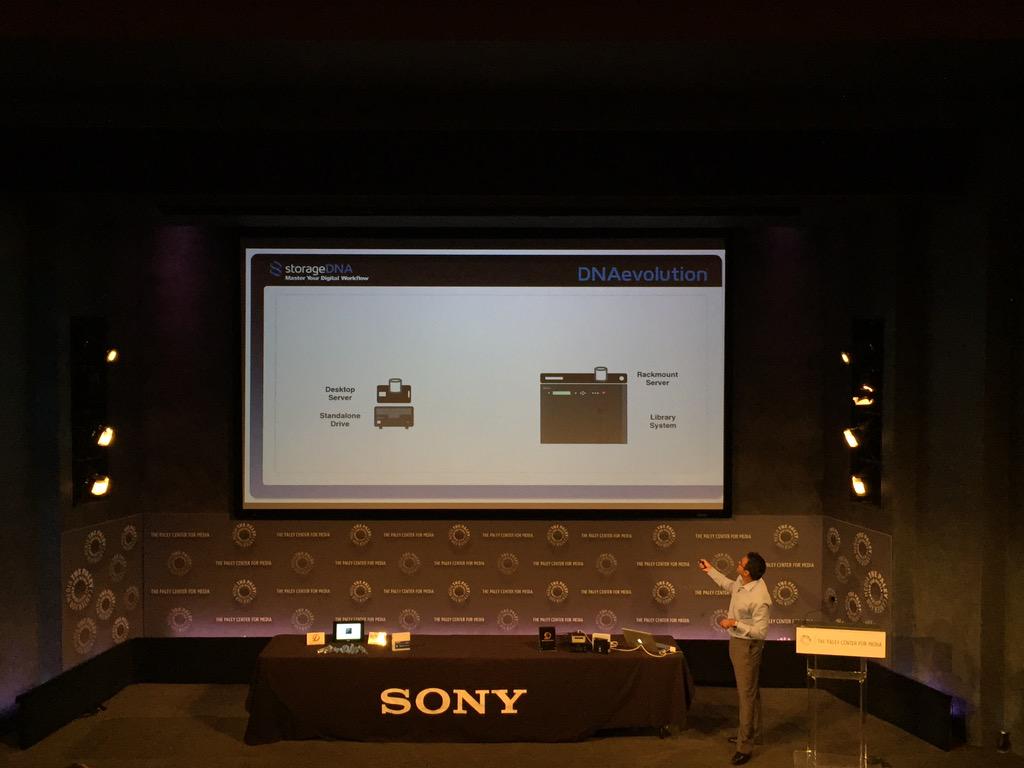 JefKrueger's tweet image. @JefKrueger: Come by the Paley Media Center in NYC today at 4pm to learn more about #SonyODA with #DNAevolution