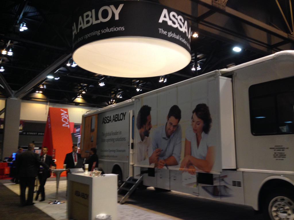 ASSAABLOYtours's tweet photo. Doors open in 1/2 hour at #Construct15! Stop by booth #601 and tour our #Deco showroom. #ASSAABLOY http://t.co/cFdKg5pw4I