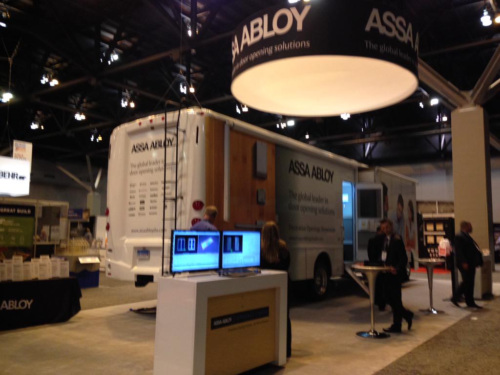 ASSAABLOYtours's tweet photo. Doors open in 1/2 hour at #Construct15! Stop by booth #601 and tour our #Deco showroom. #ASSAABLOY http://t.co/cFdKg5pw4I