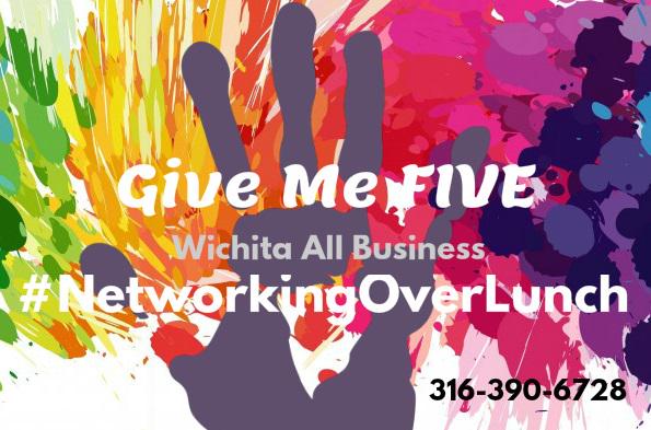 WichitaAllBiz's tweet image. Today "Give ME Five" #NetworkingOverLunch @TwoBrothersBBQ West Central. Join us. Free Membership.