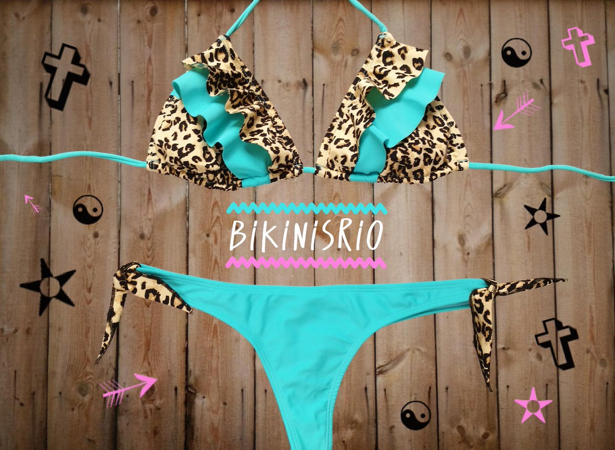 🙈🔜⏰ Les dejamos otro adelanto de la Colección Botafogo #BikinisRio #swimwear #weloveanimalprint #bikinis #SS2016