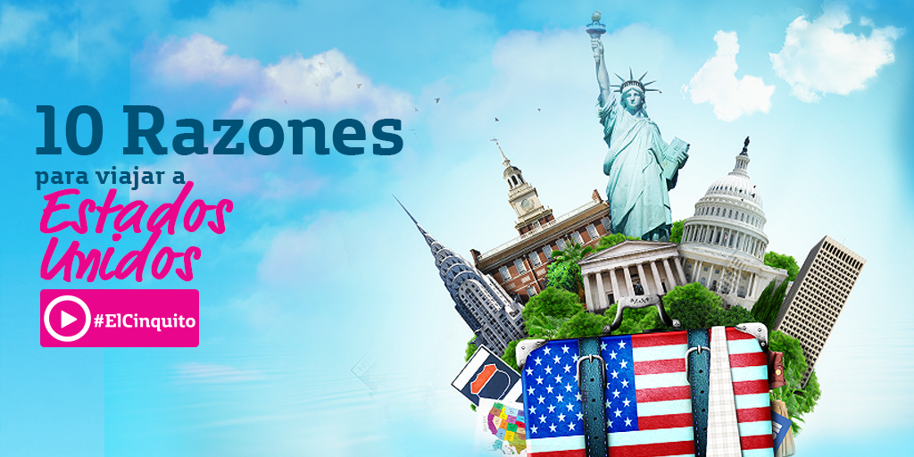 10 razones por las cuales debes viajar a Estados Unidos prensa.com/elcinquito/raz…  #ElCinquito