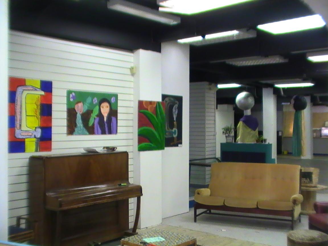 we know the artists, we got the space, they bring their works... it is an art exhibition!!!!!!!!!! 11,Regent Street