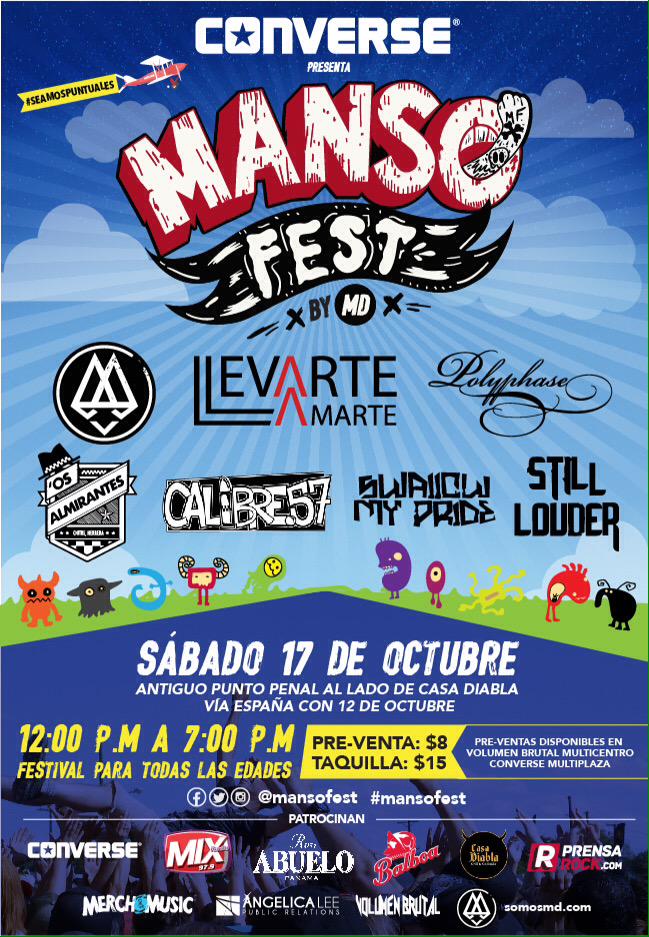 Gracias a <a href="/ConversePanama/">Converse Panama</a>  el próximo 17 de octubre explota #MANSOFEST