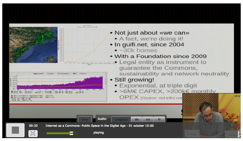 fuxjaeger's tweet photo. community networks are not a pipe dream, they are very real. Leandro Navarro on http://t.co/KHsWEQ953O at #netcom15 http://t.co/Y9zzKVbpzH