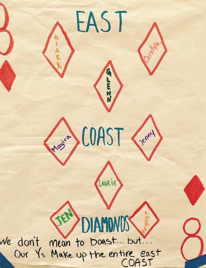 JenJenyoung03's tweet photo. #eastcoastdiamonds #PandP2015 http://t.co/UzLWhFfcRN