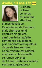 JDMOfficiel's tweet photo. Axelle vous livre ses impressions sur "Les affreusement sombres histoires de Sinistreville"! @FlammarionJ #GPL2015 http://t.co/rd0EB5ISzT