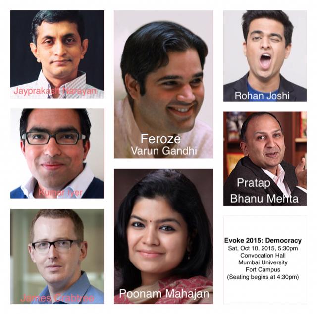 EvokeIndia's tweet photo. We are thrilled to have this speaker line up on the Evoke2015 panel. 9 days to go! http://t.co/FbyAzkyFjl