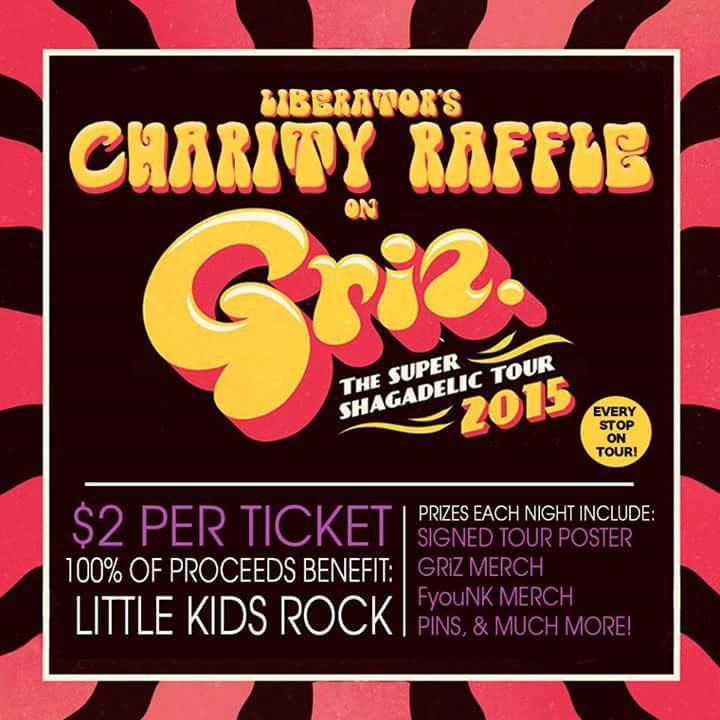 The_Liberators_'s tweet photo. Columbia fam, don't forget to bring your singles to get some raffle tickets at tonight's @mynameisGRiZ show http://t.co/uRg4W81wud