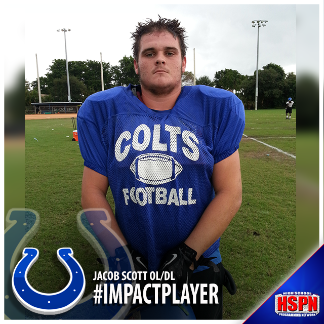 HSPNSports's tweet photo. #HSPNSPORTS @TheRealCoachZ IMPACT PLAYER OL/DL #JACOBSCOTT @CSColtsFootball V @MSDEagles @larryblustein @bleechr http://t.co/DFWUcTcpqy