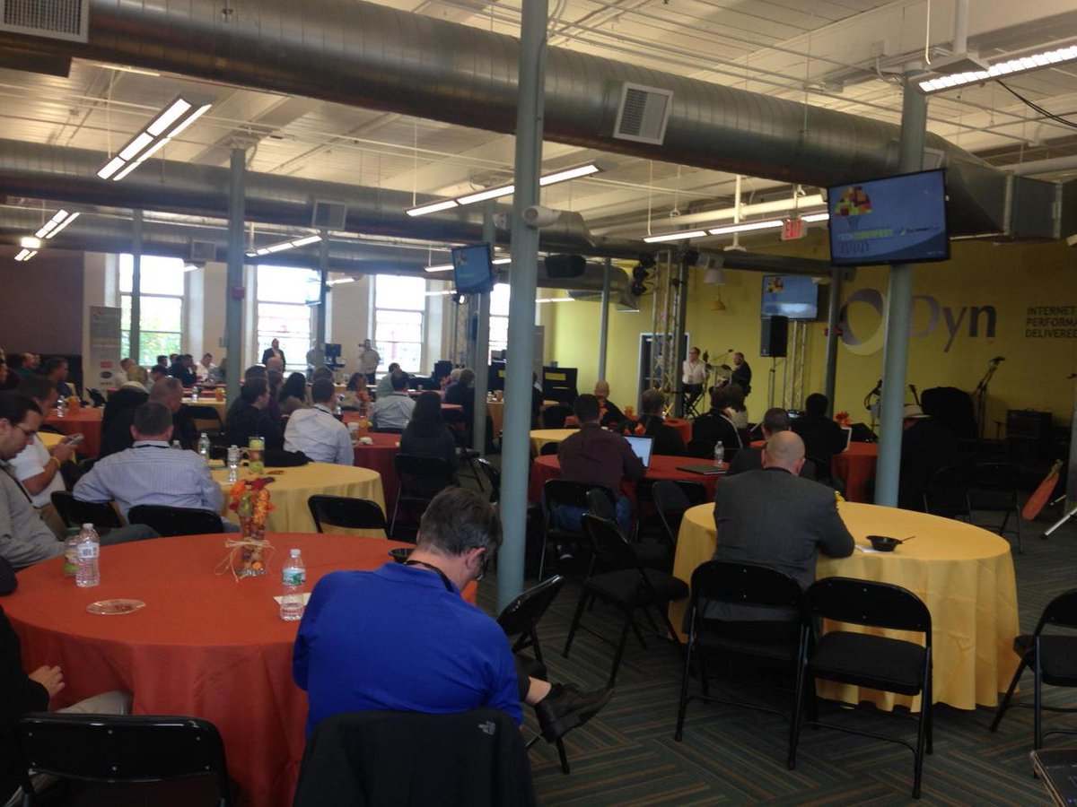 charliebakerjr's tweet image. Great to be talking #internetperformance all day @Dyn #dynttf