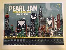 posterdeal's tweet photo. #EBay #PosterDeal: Pearl Jam 2015 New York Central Park Don Pendleton Poster http://t.co/fMjZScBLga http://t.co/JxTGLjgnCP