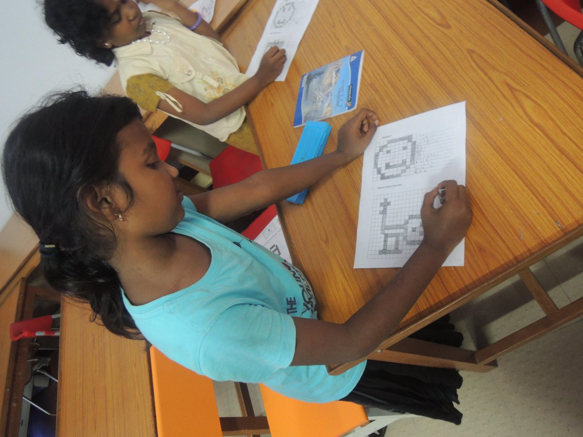 IndianGirlsCode's tweet image. @IndianGirlsCode are learning #BinaryCoding with fun #CSUnplugged games. #GirlsWhoCode #STEM #KidsCanCode #Coding