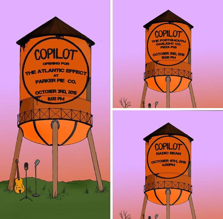copilot_music_'s tweet photo. Shows this weekend! Parker Pie Co., Radio Bean &amp; Pizza Pub! VT &amp; NH watch out! Ps @Atlantic_Effect at PPC. Oh baby. http://t.co/GayBIMhoUV