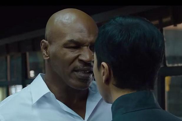 TheWrap's tweet photo. .@MikeTyson and @DonnieYenCT Face Off in Teaser for 'Ip Man 3' (Video) http://t.co/0eAPCueRMR http://t.co/lFhlDZMltF