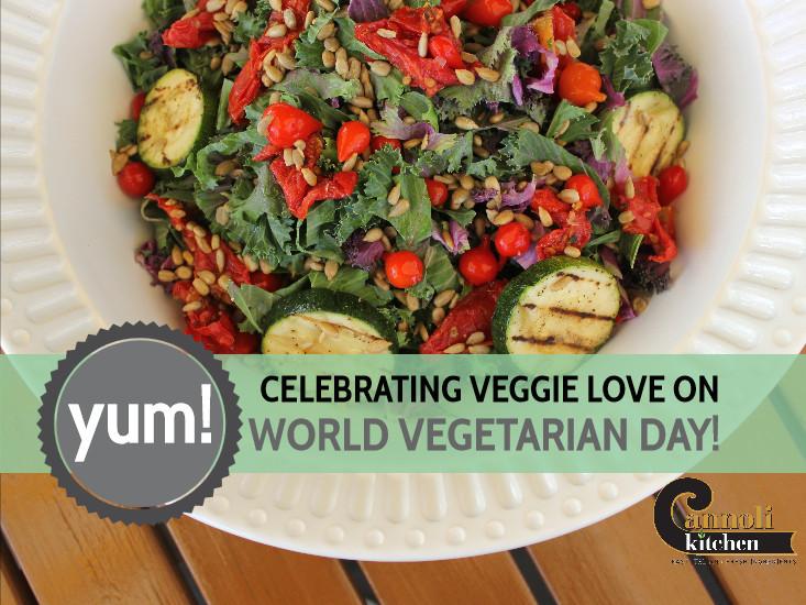 cannolieastboca's tweet photo. #WorldVegetarianDay Let's eat Green today friends! Our Power Kale #Salad is a great start! http://t.co/U1GJsJSKJz