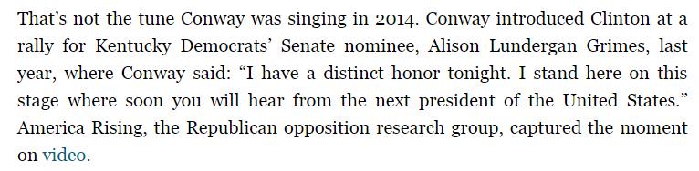 .@ConwayForKY gets caught trying to mislead #KYGOV voters on his support for <a href="/HillaryClinton/">Hillary Clinton</a>: goo.gl/GWSdvc