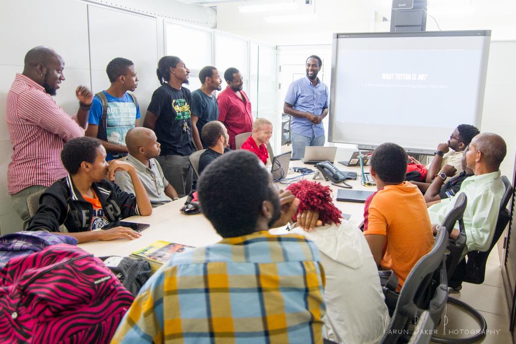 varunbaker's tweet image. You missed a great presentation by Marc Murray at #pythonjamaica yesterday. JA Ministry of Health a gwaan wid tings!