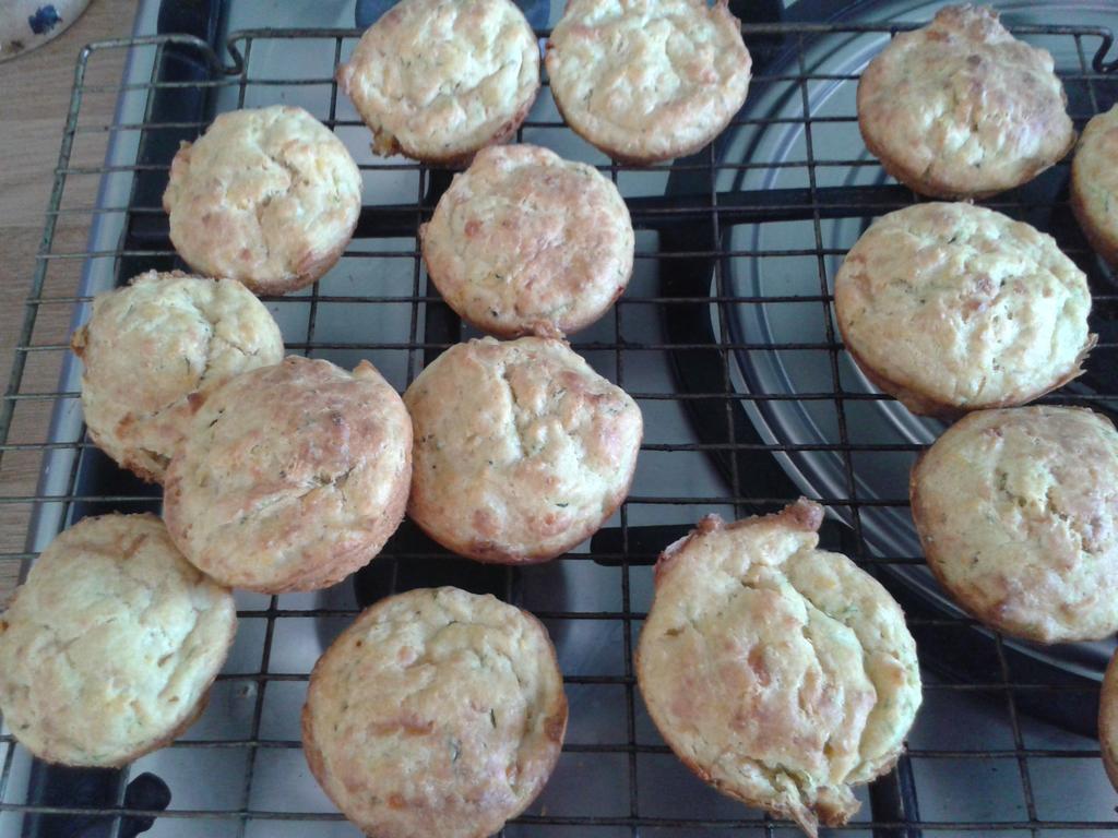 Fun time this afternoon, children making natural looms, eating courgette and carrot muffins and home grown pots! Yum!