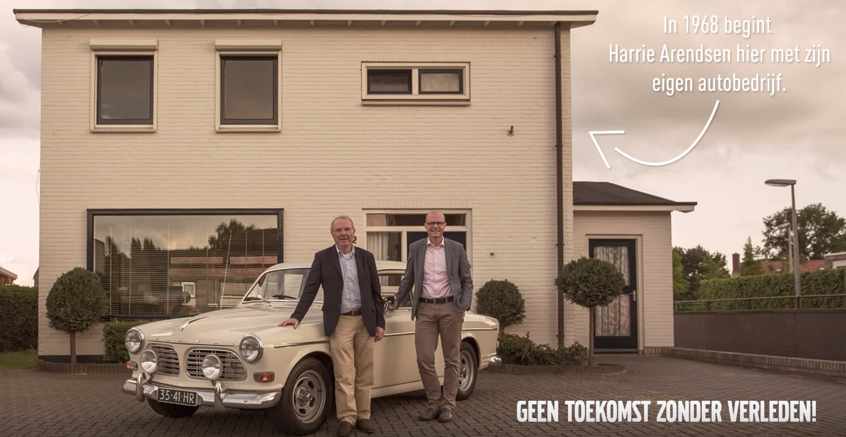 HarrieArendsen's tweet photo. Geen toekomst zonder verleden. Wij nemen u mee terug in de tijd met Volvo's van nu en toen https://t.co/YZ2sw5mlB7 http://t.co/Ljrv8yO5jD