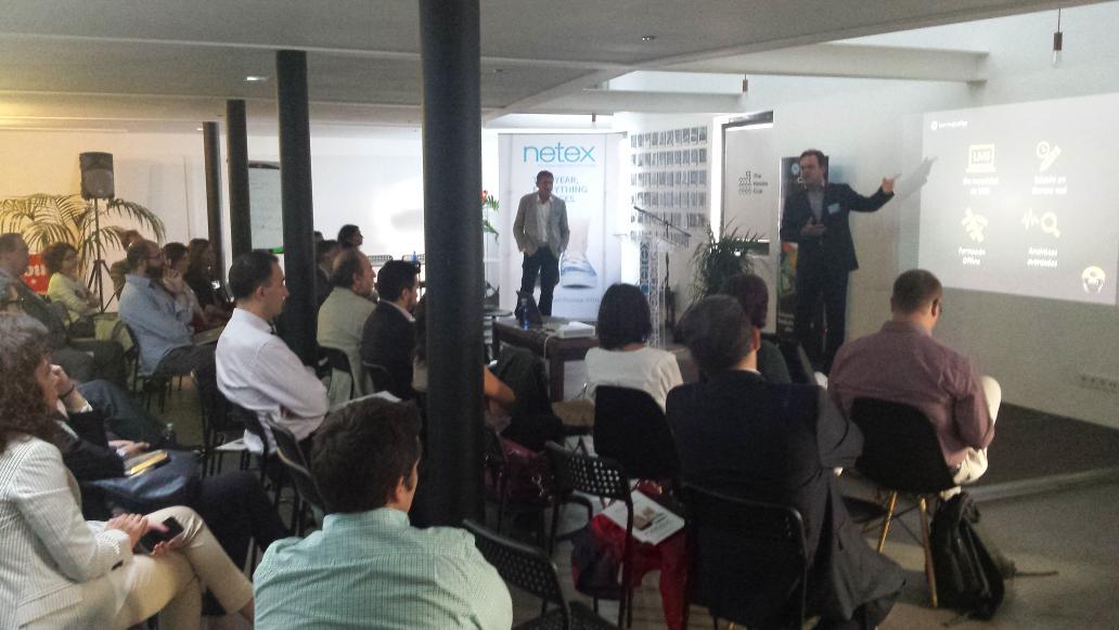 NetexLearning's tweet image. #SmartContent explicado por @jmosteiro CTO de Netex: "Aproximamos el experto al usuario final" #Preview2016