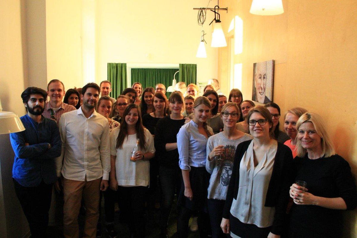 EdelmanGER's tweet photo. Happy Founder's Day from the Edelman team in Frankfurt. #Edelman63 http://t.co/IaIRsEDeVn