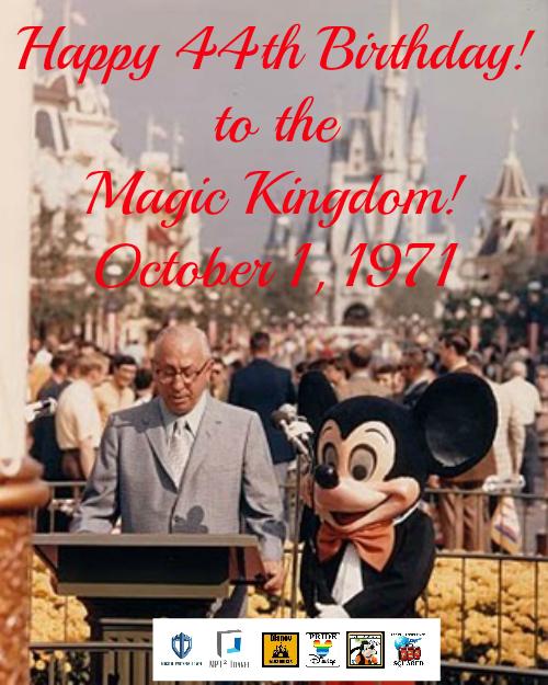 DisFANaddicts's tweet photo. Happy Birthday to the #MagicKingdom at #WaltDisneyWorld which opened 44 years ago today! #MagicalVacations #Disney http://t.co/FWngxZTxuo
