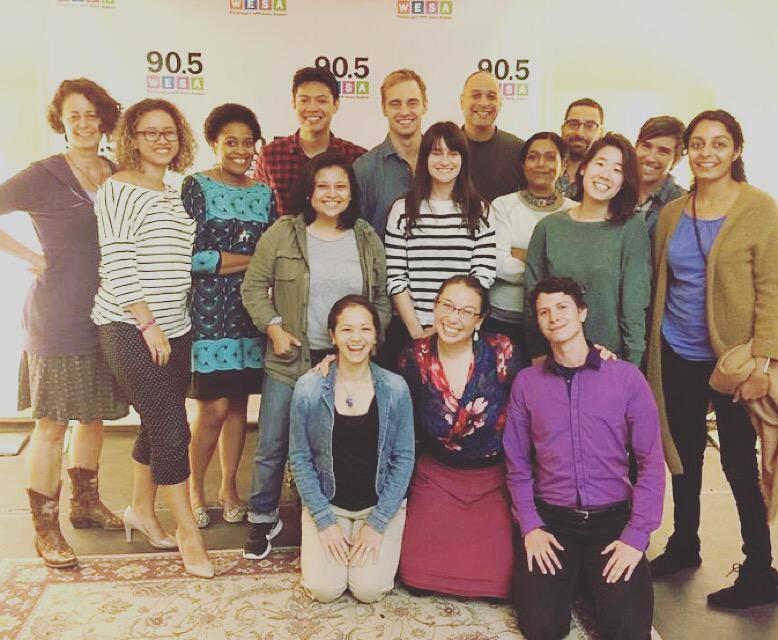 pitaJ's tweet photo. Representing diversity from coast to coast #publicradio @NPR #PRPD15 #airnv @905wesa @prx https://t.co/Fwr9coXEDm