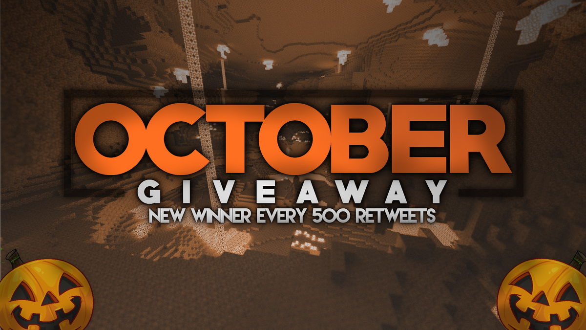 LifeboatNetwork's tweet photo. We're having an UberVIP Giveaway!

RT and Follow to enter!

New Winner Every 500 RTs!
#MCPE #LBSG

🎃👻🎃👻 https://t.co/oYbSiaCWoD