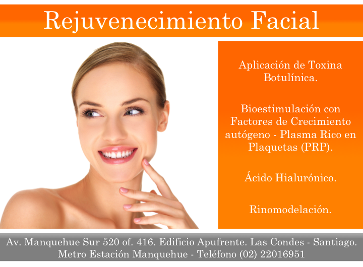ManquehueSur's tweet photo. Rejuvenecimiento Facial ???
Pide tu hora para evaluación sin costo los dias JUEVES entre las 15:00 y 18:00 horas. http://t.co/2K7ucu5nyc