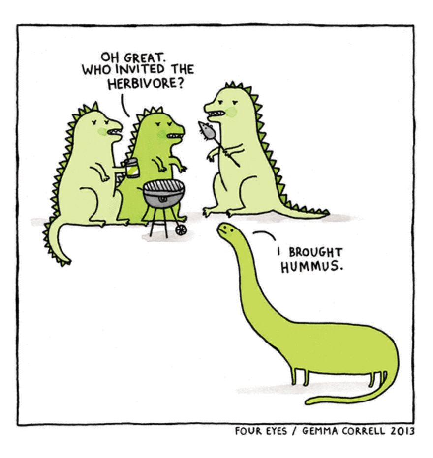 gemmacorrell's tweet photo. Obligatory post of this comic for #WorldVegetarianDay http://t.co/U2ln331WdF