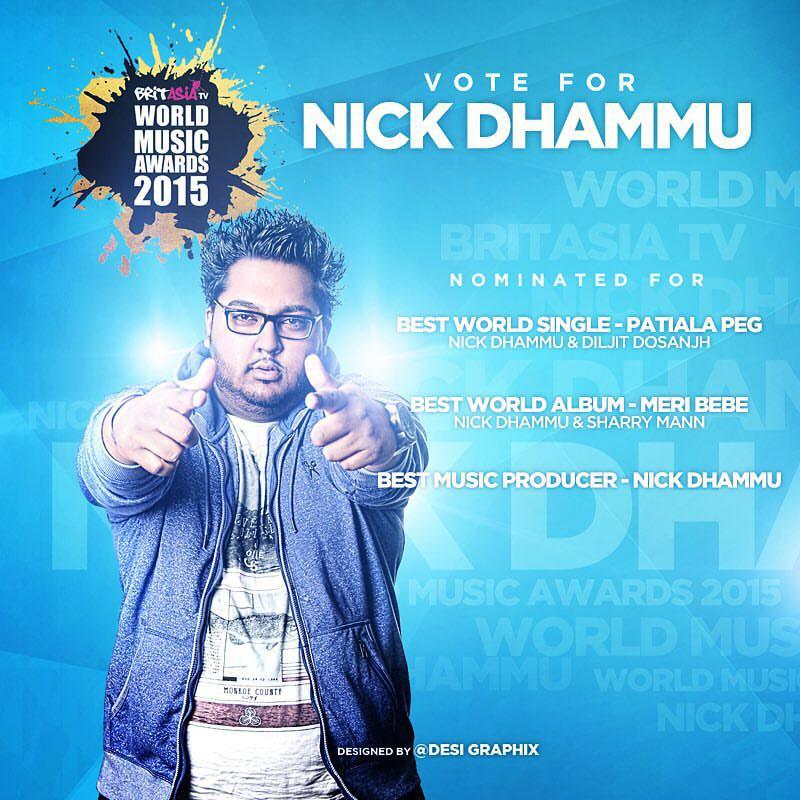Kuljeetmusic's tweet photo. Brit asia music awards 2015 😊❤️ #patialapeg #meribebe #bestmusicproducer  show your love and support… @NDhammu    🙏 https://t.co/GD4suCQOoZ
