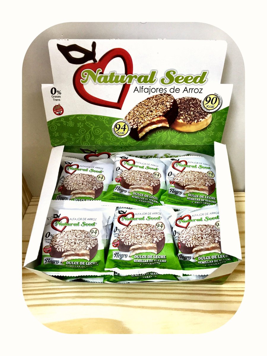 NaturalseedAr's tweet photo. Alfajores Natural Seed @NaturalseedAr con semillas de Sesamo, Amaranto y Chia, aptos celiacos y bajos en sodio. https://t.co/Xd87H5oHef