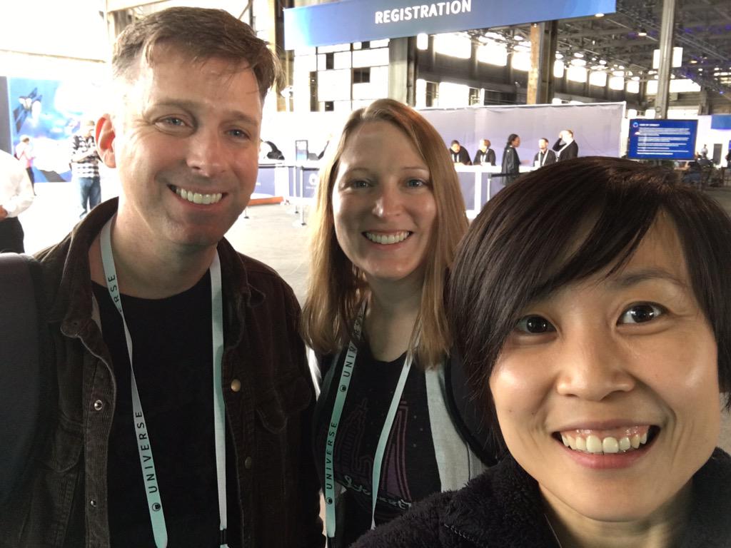 payabooya's tweet photo. Meet @glennon and @rmglennon ! And getting badges!!! https://t.co/8bD7zhfVPy