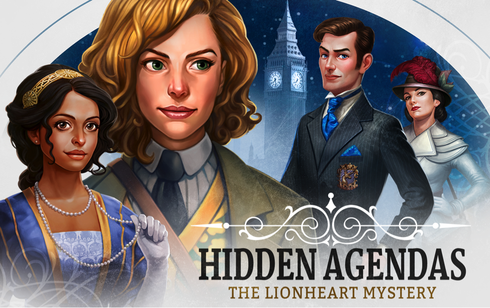 Our new game Hidden Agendas: The Lionheart Mystery launches today! ow.ly/SU7wl ow.ly/SU7wm