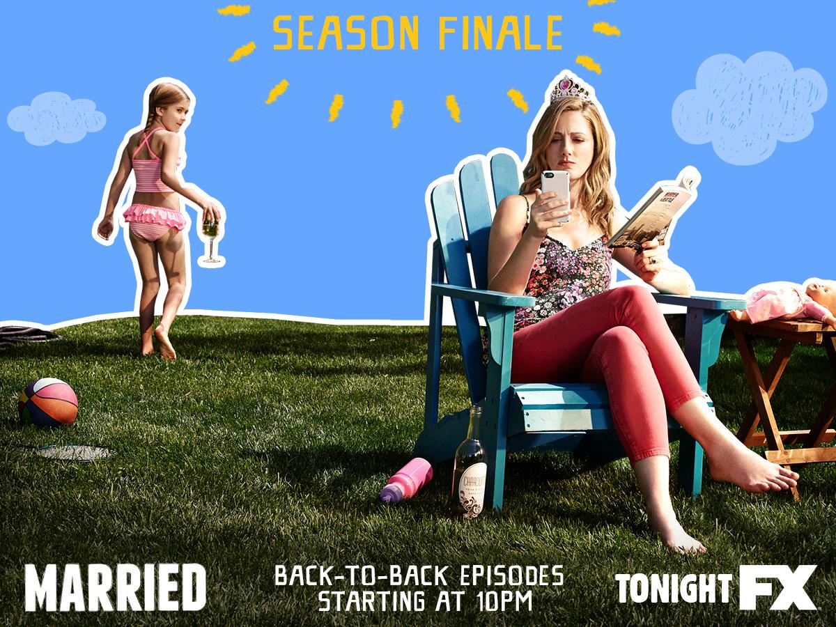 MarriedFX's tweet photo. Season finale time, Married fans. Watch the last two episodes back-to-back tonight starting at 10p.  #MarriedFX https://t.co/jgIdpgcAL2