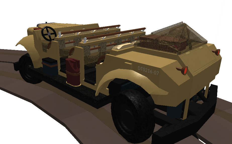 Indiana Jones Adventure EMV jeep