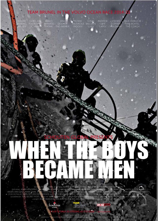schoutenglobal's tweet photo. When The Boys Became Men. https://t.co/TQij95a0jA Coming soon #movie #empower @volvooceanrace @brunelsailing https://t.co/e4iellD4Fj