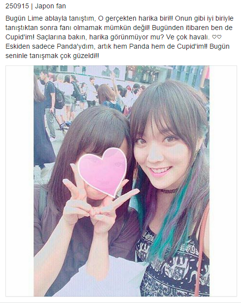 hellovenustr's tweet photo. 250915 | Japonya'da Lime'la karşılaşan fanın anlatımı. https://t.co/3FP6e4NLyo