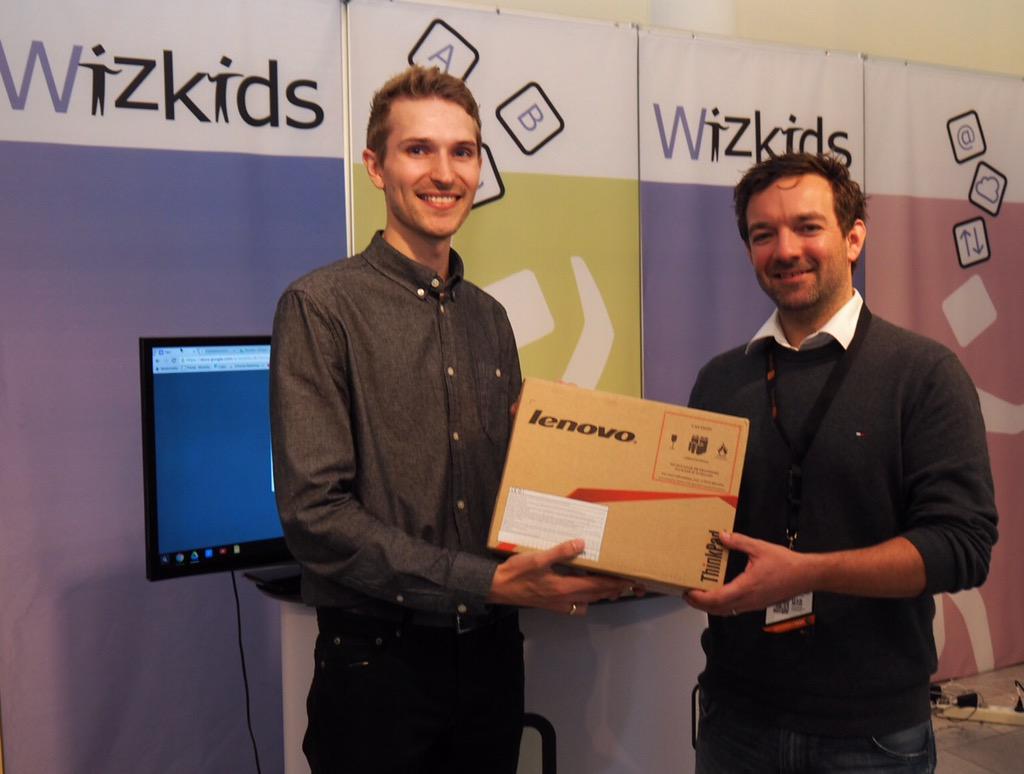 Thiliepan's tweet photo. Den sidste vinder blev Martin fra Damagerskolen. #wizkidsedu #sit2014 https://t.co/SPJSLCPHaB