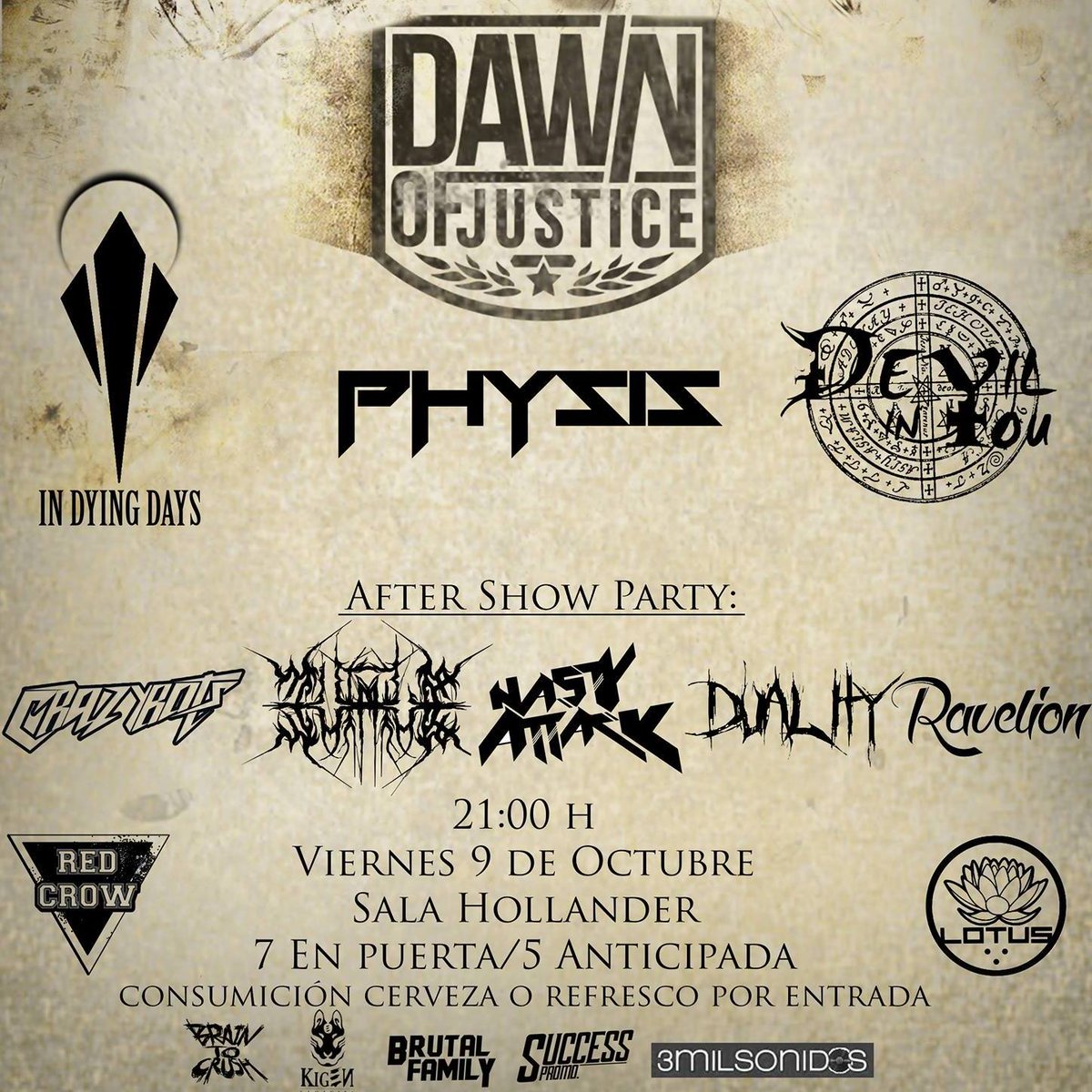 redcrowconcerts's tweet photo. SORTEO DE 1 ENTRADA PARA VER A DAWN OF JUSTICE! Danos RT y Follow para poder participar! Teneis hasta el dia 5! https://t.co/cLdoWrsgx4