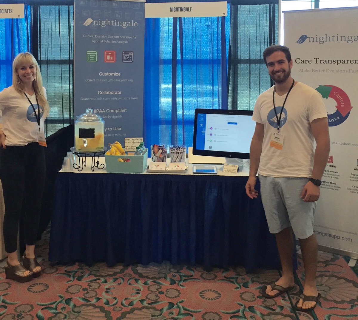 ngaleapp's tweet image. Day 1 of #FABA has been a success! Come by and grab some lemonade :)