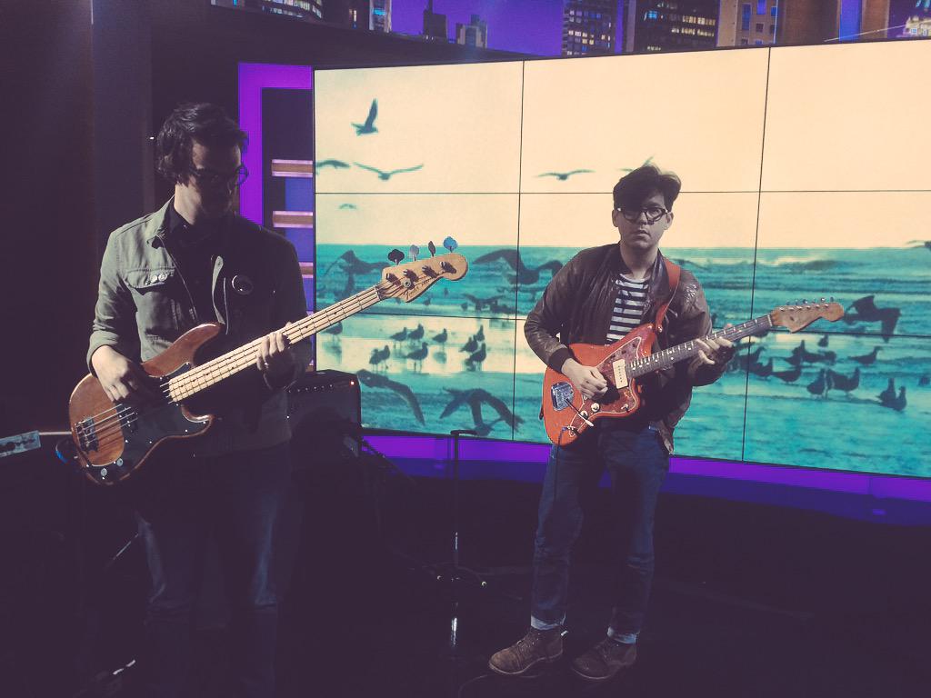 TheRyanAdams's tweet image. COOL! Me and the #1989 band are on @TheDailyShow today!!!