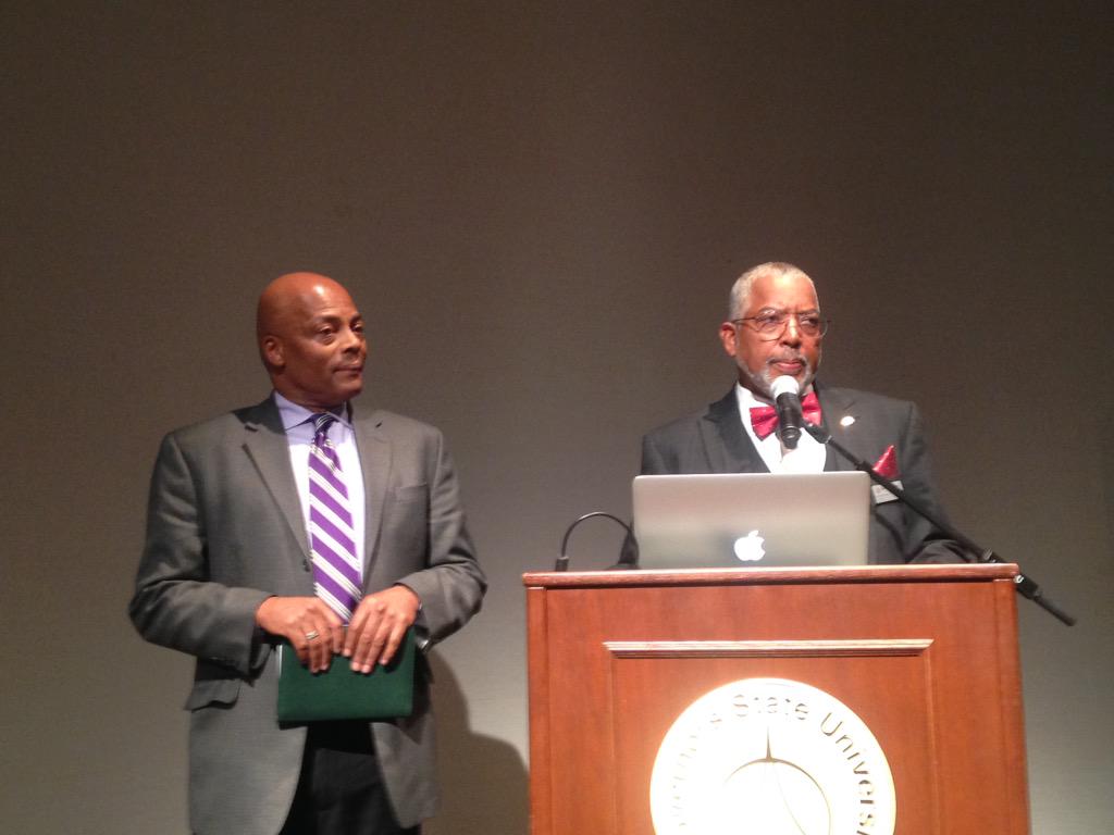 AurelioOnCampus's tweet photo. @Trepur99 and Elighie Wilson, respected and accomplished faculty leaders, advocate for the faculty roles in #DDPMSI https://t.co/M4gtZleFBy