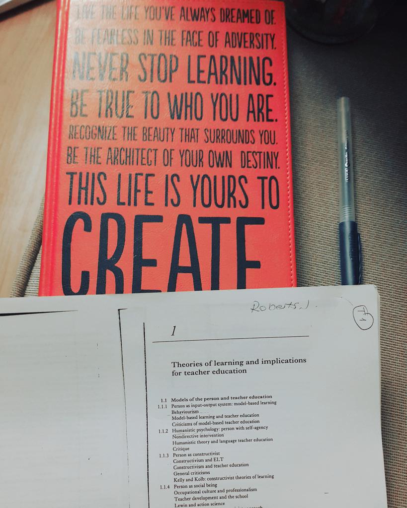 Beyza's tweet image. #phd #thirdsemester #herewegoagain #teachertraining