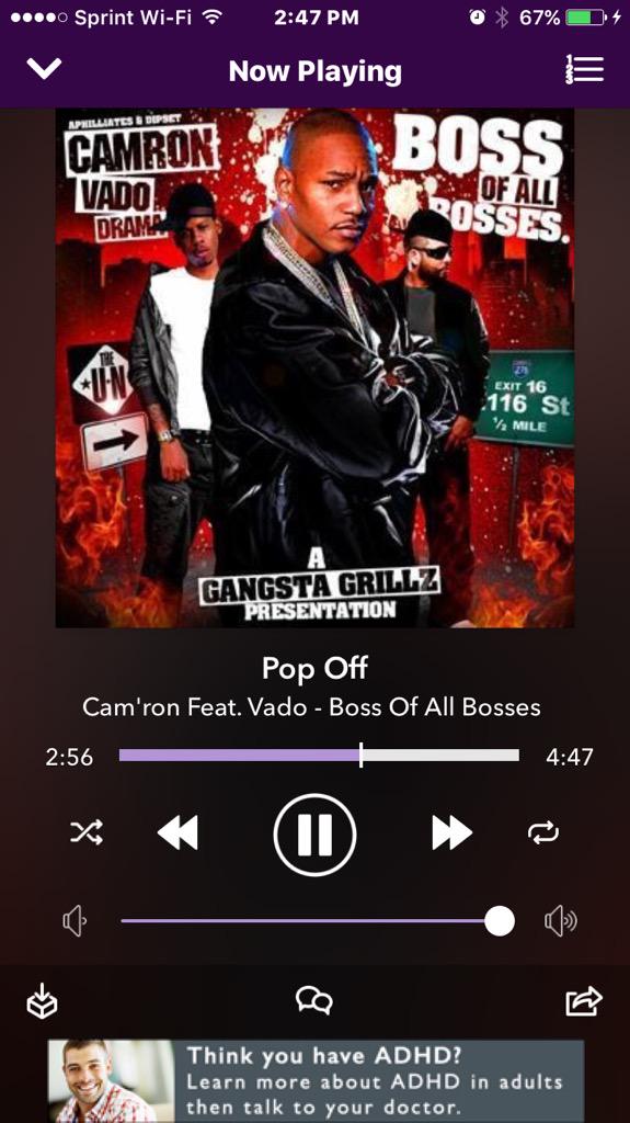 Cnote1Hundid's tweet photo. @Mr_Camron UN FLYEST MIXTAPES, man why you and @VADO_MH fall out B smh https://t.co/EAXs9aD2Jk